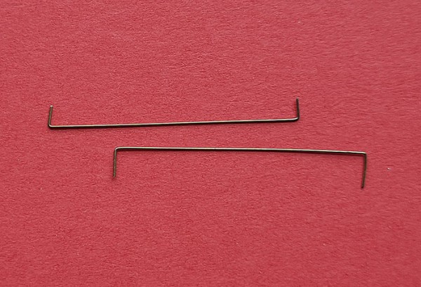 Grifftstangen, 32mm lang, 0,3mm Durchmesser