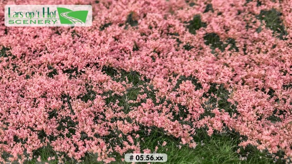 Blütenbüschel hellrosa 15 x 21 cm