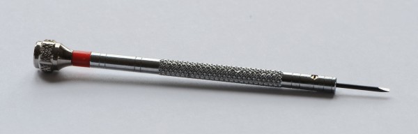 Präzisionsschlitzschraubendreher mit auswechselbarer Klinge, Klingenbreite 1,2 mm