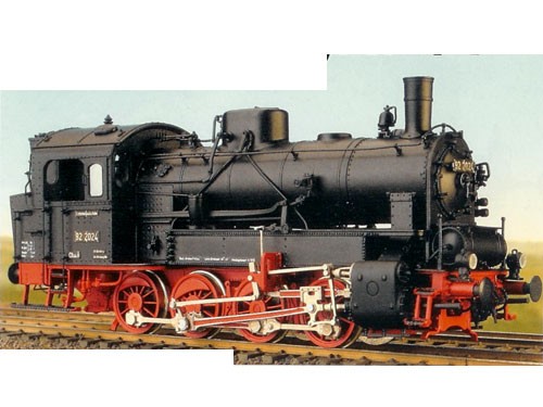 Baureihe 92.20 (bay. R 4/4) - 1-domig, DB
