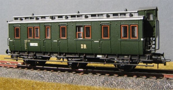 Beschriftungssatz Länderbahn-Abteilwagen (2- und 3-achsig), Deutsche Reichsbahn (DDR), Epoche III
