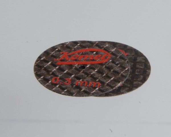 Trennscheiben 0,3 mm, Ø 22 mm, gewebeverstärkt (VE 2 Stk.)