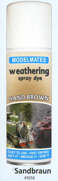 Modelmates Weathering-Spray Sandbraun (sand brown)