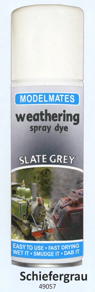 Modelmates Weathering-Spray Schiefergrau (slate grey)