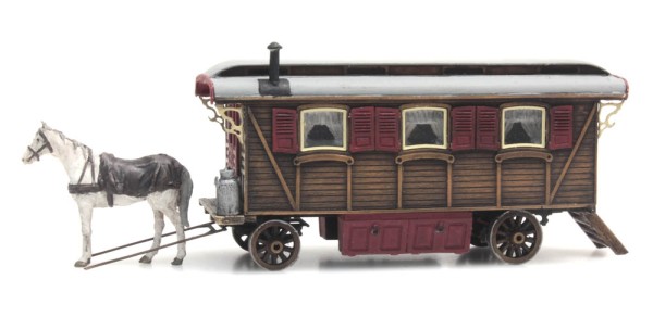 Wohnwagen (Kirmes oder Zirkus) - Fertigmodell