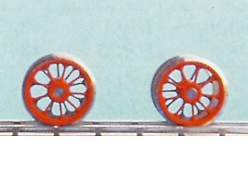 Tender-Radsatz, 9 Speichen, ø 11,5 mm mit Haftreifen