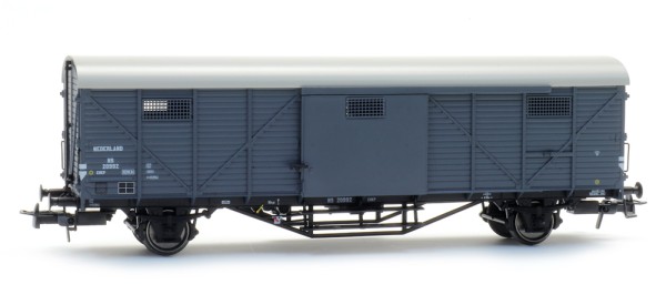 Gedeckter Güterwagen Hongaar CHKP 20992 grau, Epoche III
