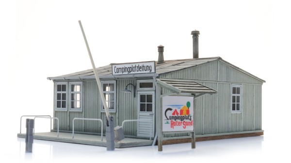Rezeption und Café Campingplatz - Bausatz
