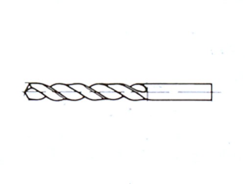 HSS-Spiralbohrer 1,7 mm, Zylinderschaft