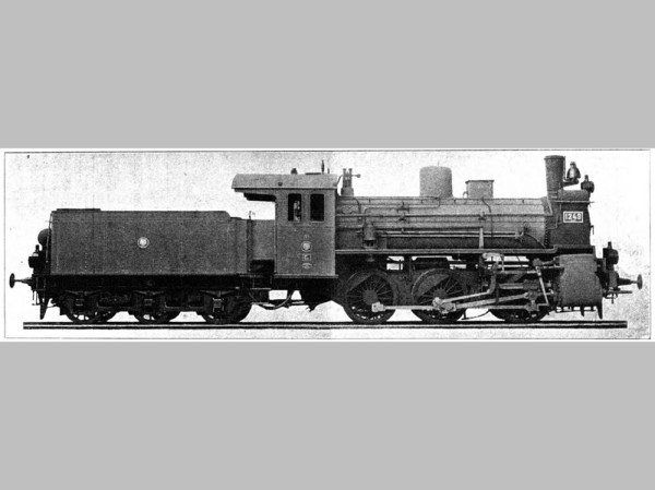 Umbausatz preussische G4.3 (Baureihe 53.3) passend für Fleischmann-Modell - Epoche 2