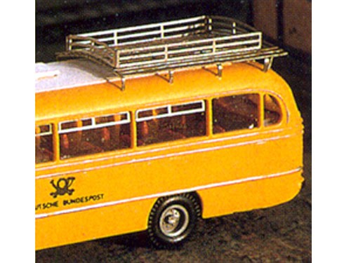 Dachgepäckträger mit Umlauf für Überlandbusse