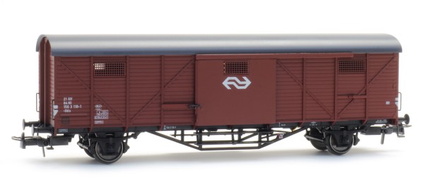 Gedeckter Güterwagen Hongaar Gbls 118-1 braun, Epoche IV