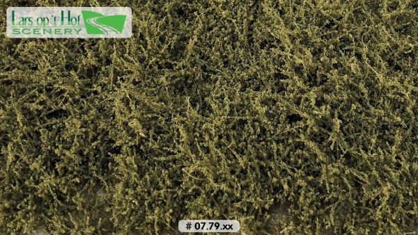 Büsche olivgrün hoch 15 x 21 cm
