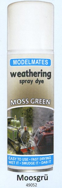 Modelmates Weathering-Spray Moosgrün (moss green)