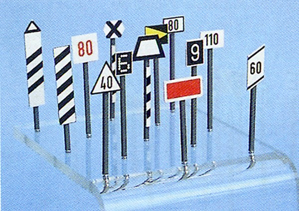 Signaltafeln Österreichische Bundesbahnen - Signale bis 6.1.1980