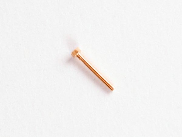 Stift mit Sechskant (Modellschraubenimitat) SW 0,3 mm