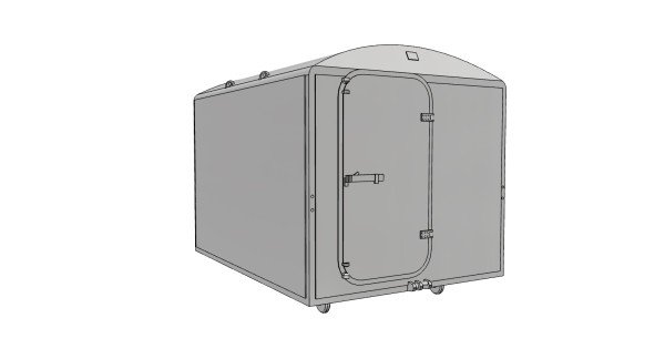 Haus-zu-Haus - Behälter Bauart Eikrt - Kühlbehälter - 3D-Druck