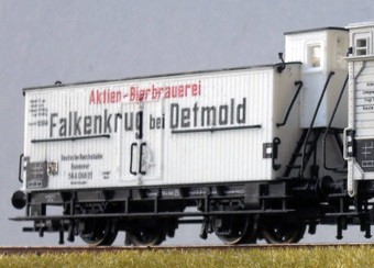 Beschriftungssatz für 7 Güterwagen O, G, Bier- und Kesselwagen (DRG) - Epoche II