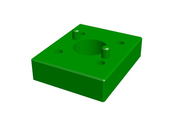 Signalfundament klein – Unterteil - 3D-Druck