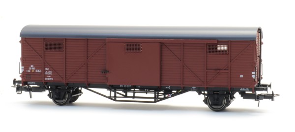Gedeckter Güterwagen Hongaar SCHK 20997 braun, Epoche III