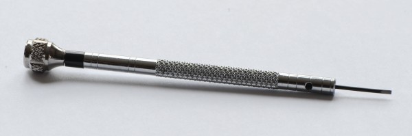 Präzisionsschlitzschraubendreher mit auswechselbarer Klinge, Klingenbreite 1,0 mm