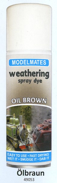 Modelmates Weathering-Spray Ölbraun (oilbrown)