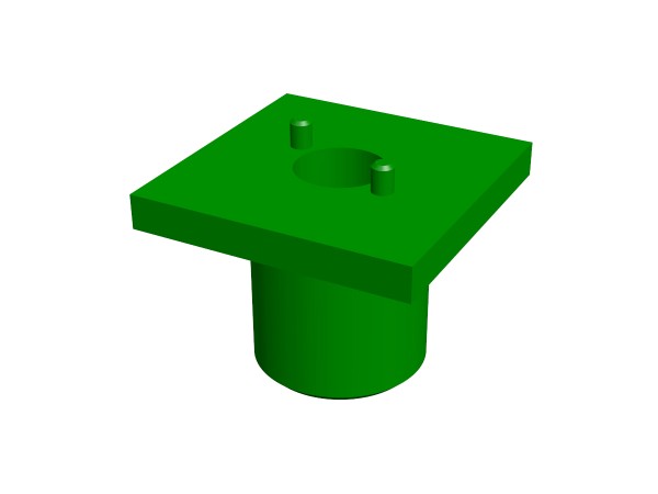 Signalfundament klein – Stecksockel - 3D-Druck