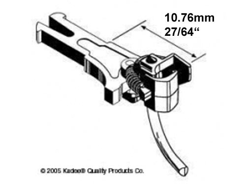 Kadee-Kupplung für NEM-Schacht #19 (10,16mm), 2 Paar