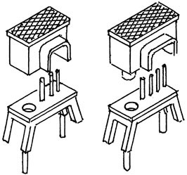 Druckrollenkästen, oberirdisch, Größe III und IV
