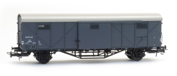 Gedeckter Güterwagen Hongaar CHKP 20995 grau, Epoche III