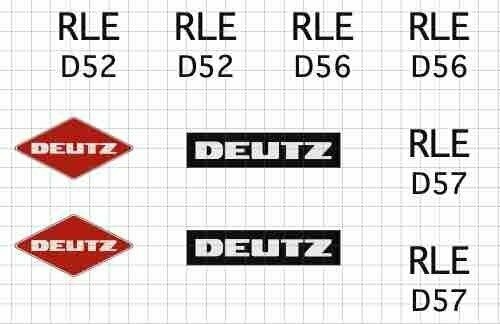 Decal-Set Deutz T4M RLE - H0