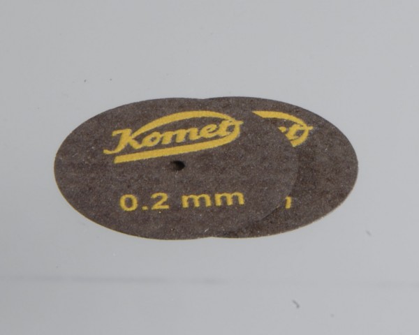 Trennscheiben 0,2 mm, Ø 22 mm, gewebeverstärkt (VE 2 Stk.)