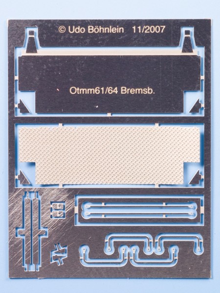 Otmm61/Otmm64: Bremserbühne, Griffstangen, Schlussscheibenhalter